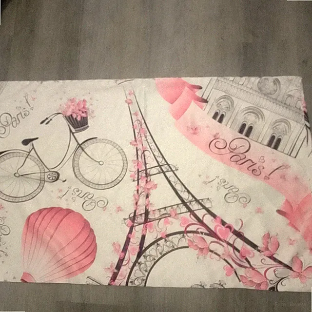Paris, Eiffel Tower Pillowcase